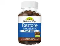 Star Discount Chemist Nature&#039;s Way Restore Probiotic Choc Balls 60 Balls offer