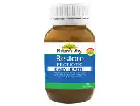 Star Discount Chemist Nature&#039;s Way Restore Probiotic Daily Health 28 Hard Capsules offer