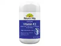 Star Discount Chemist Nature&#039;s Way Osteo-K Vitamin K2 180mg 30 Soft Capsules offer