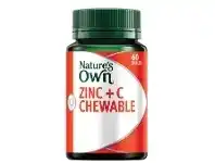 Star Discount Chemist Nature&#039;s Own Zinc + C 60 Tablets offer