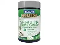 Bioglan Organic Spirulina Energy & Vitality High Strength 1000mg 200 Capsules