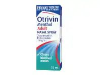 Star Discount Chemist Otrivin Nasal Spray Menthol Adult 10ml offer