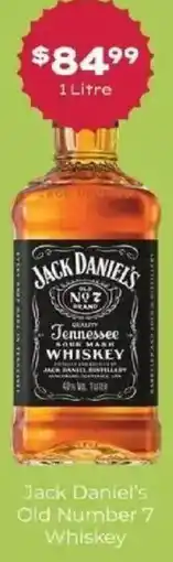 IGA Liquor Jack Daniel's Old Number 7 Whiskey offer