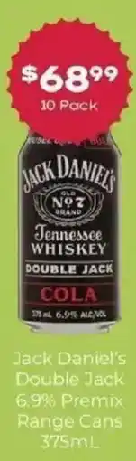 IGA Liquor Jack Daniel's Double Jack Cola offer