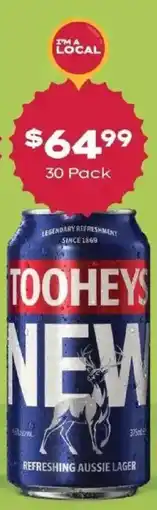 IGA Liquor Tooheys New offer