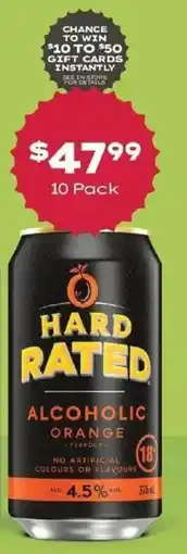 IGA Liquor Hard Rated Alcoholic Orange offer