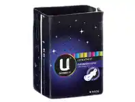 U by Kotex Overnight Long 8 Pads