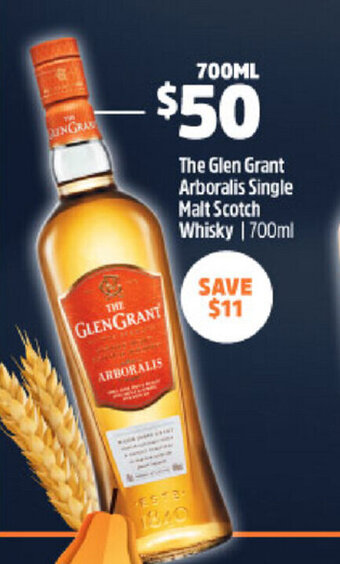 BWS The Glen Grant Arboralis Single Malt Scotch Whisky 700ml offer