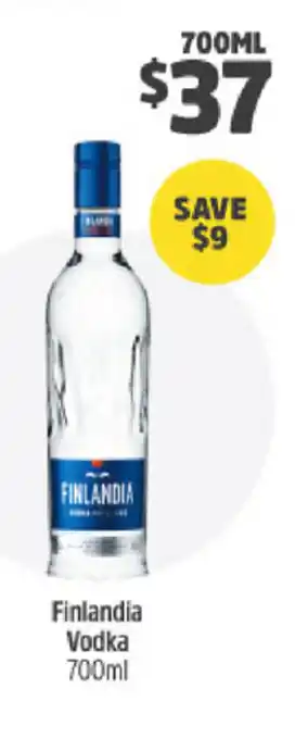 Finlandia Vodka 700ml