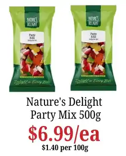 Farmer Jack's Nature's Delight Party Mix offer