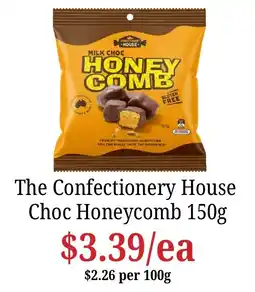 Farmer Jack's The Confectionery House Choc Honeycomb offer