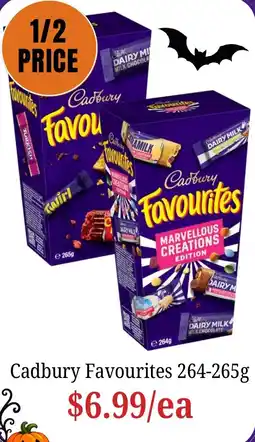 Farmer Jack's Cadbury Favourites offer