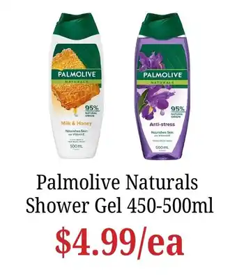 Farmer Jack's Palmolive Naturals Shower Gel offer