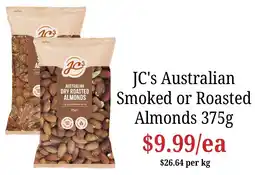 Farmer Jack's JC's Australian Dry Roasted Almonds offer