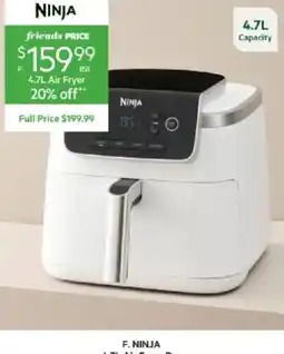 Harris Scarfe Ninja 4.7L Air Fryer offer