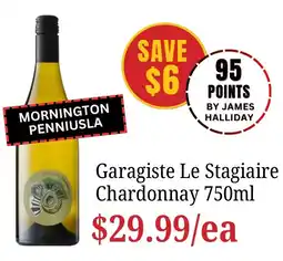 Farmer Jack's Garagiste Le Stagiaire Chardonnay offer