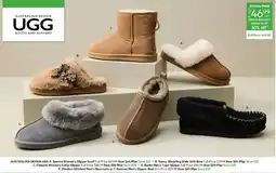 Harris Scarfe AUSTRALIAN DESIGN UGG Spence Women's Slipper Scuff offer