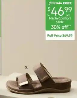 Harris Scarfe Marta Comfort Slide offer