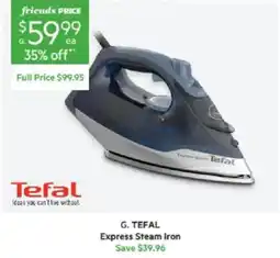Harris Scarfe G. Tefal Express Steam Iron offer
