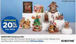 Spotlight ROBOTIME Christmas Kits offer