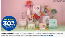 Spotlight Flower Bead Kits offer
