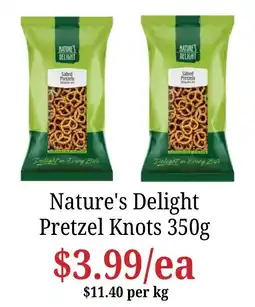 Farmer Jack's Nature's Delight Pretzel Knots offer