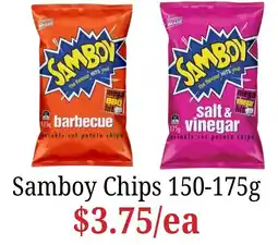 Farmer Jack's Samboy Chips offer