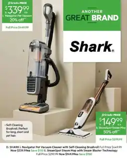 Harris Scarfe Shark Navigator Pet Vacuum Cleaner with Self-Cleaning Brushroll offer