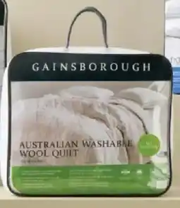 Harris Scarfe Gainsborough Australian Washable Wool Quilt offer