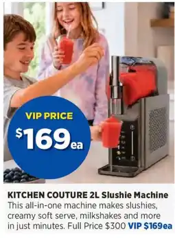 Spotlight Kitchen Couture 2L Slushie Machine offer