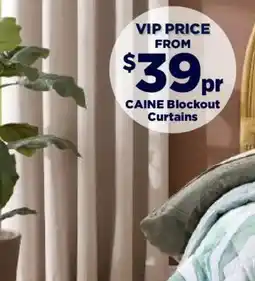 Spotlight Caine Blockout Curtains offer