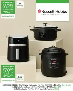 Harris Scarfe RUSSELL HOBBS 11-in-1 Digital Multicooker offer