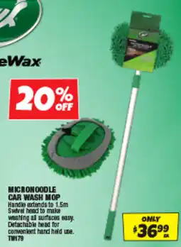 Autobarn eWax Micronoodle Car Wash Mop offer