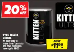 Autobarn Kitten Tyre Black offer