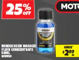 Autobarn Windscreen Washer Fluid Concentrate offer