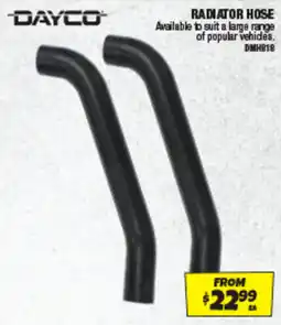 Autobarn Dayco radiator hose offer