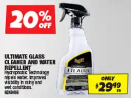 Autobarn Meguiar's Ultimate Glass Cleaner and Water Repellent offer