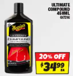 Autobarn Meguiar's Ultimate Compound offer