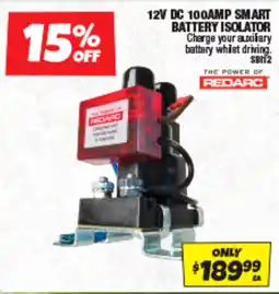 Autobarn 12V DC 100AMP SMART BATTERY ISOLATOR offer