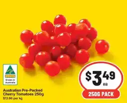 IGA Australian Pre-Packed Cherry Tomatoes offer