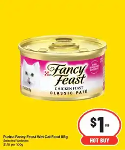 IGA Purina Fancy Feast Wet Cat Food offer