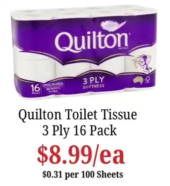 Farmer Jack's Quilton Toilet Tissue offer