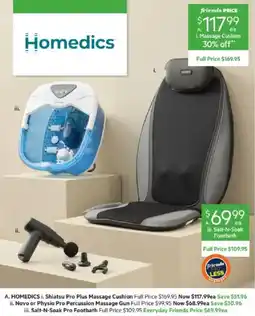 Harris Scarfe HOMEDICS Shiatsu Pro Plus Massage Cushion offer