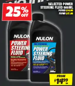 Autobarn Nulon Power Steering Fluid offer