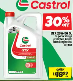 Autobarn Castrol GTX 20W-50 offer