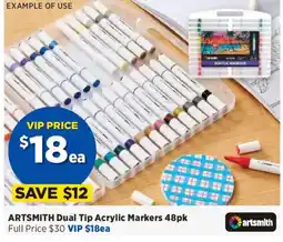 Spotlight Artsmith Dual Tip Acrylic Markers offer