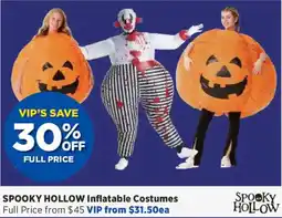 Spotlight Spooky Hollow Inflatable Costumes offer