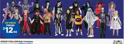 Spotlight Spooky Hollow Kids Costumes offer