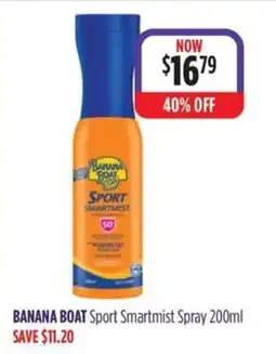 Wizard Pharmacy Banana Boat Sport Smartmist Spray offer