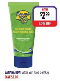 Wizard Pharmacy Banana Boat After Sun Aloe Gel offer